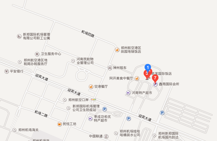 參會(huì)地圖